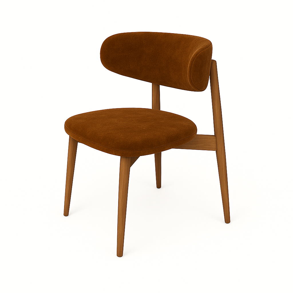 Scaun catifea VERDE | model OLE