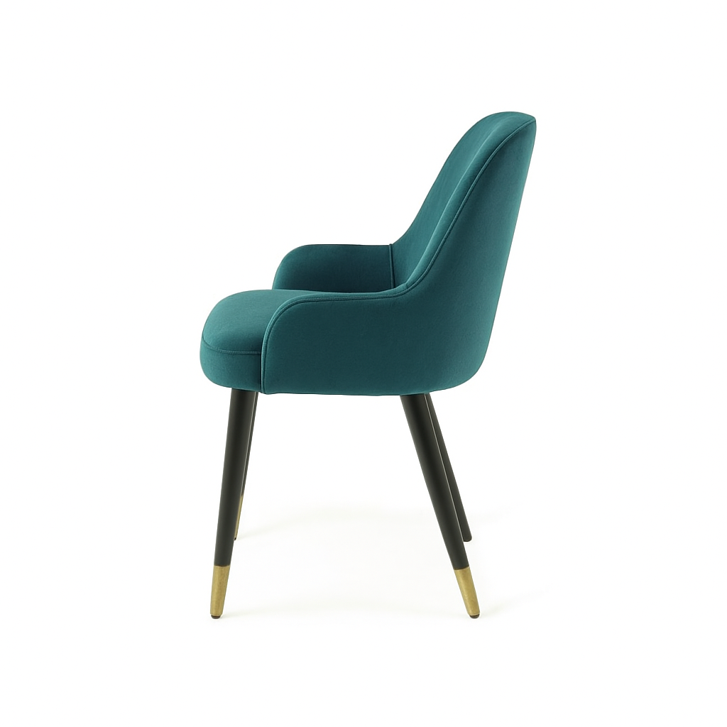 Scaun catifea ROZ | model ROCCO G