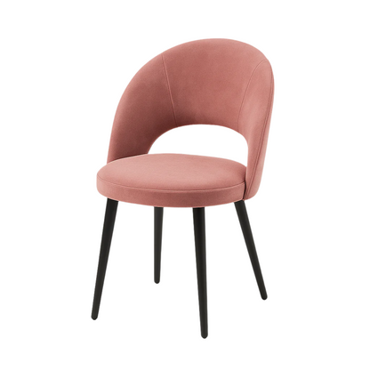 Scaun catifea ROZ | model RON