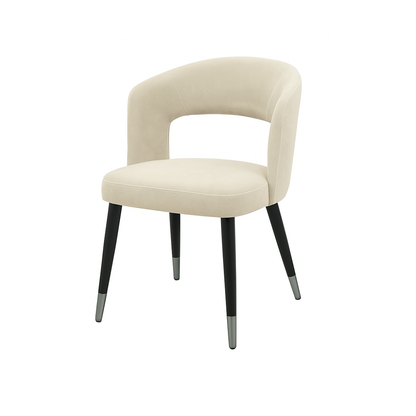 Scaun catifea ROZ | model SANDY