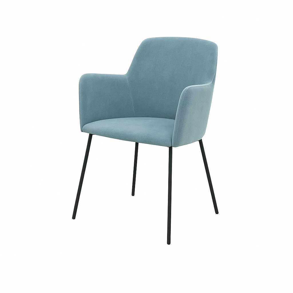 Scaun catifea VERDE | model SIGMA