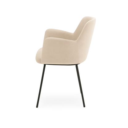 Scaun catifea ROZ | model SIGMA