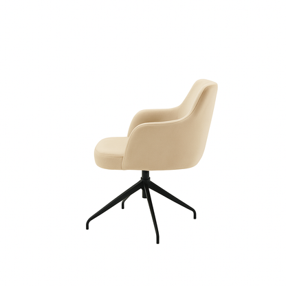 Scaun catifea GALBENA | model SOHO