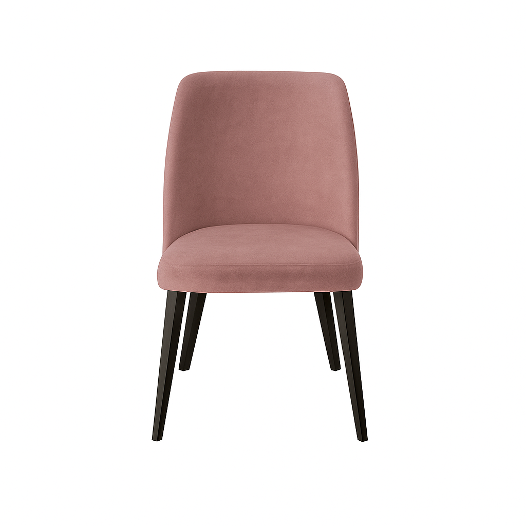 Scaun catifea ROZ | model SOLO