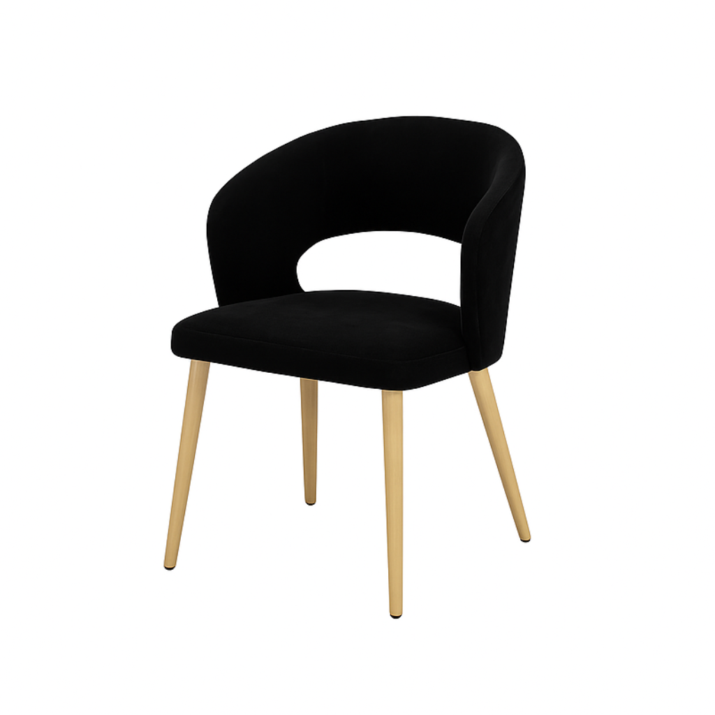 Scaun catifea VERDE | model THOMAS