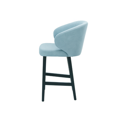 Scaun de bar catifea | model CAPRICE