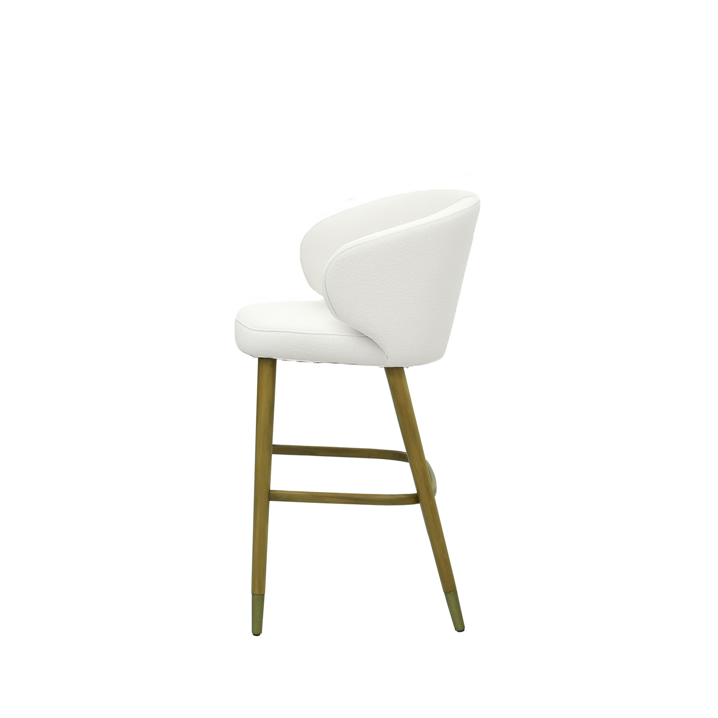 Scaun insula piele naturala GALBENA | model CAPRICE