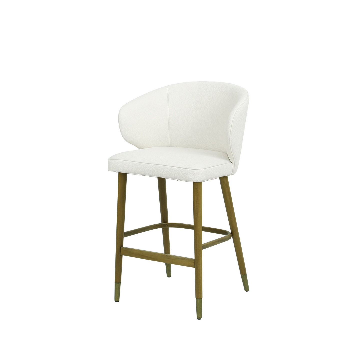 Scaun insula piele naturala GALBENA | model CAPRICE