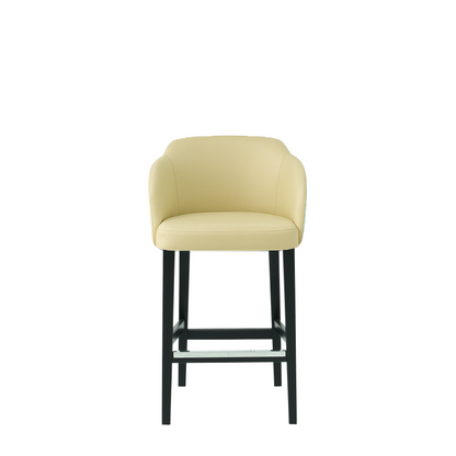 Scaun insula piele GALBENA | model CROCO