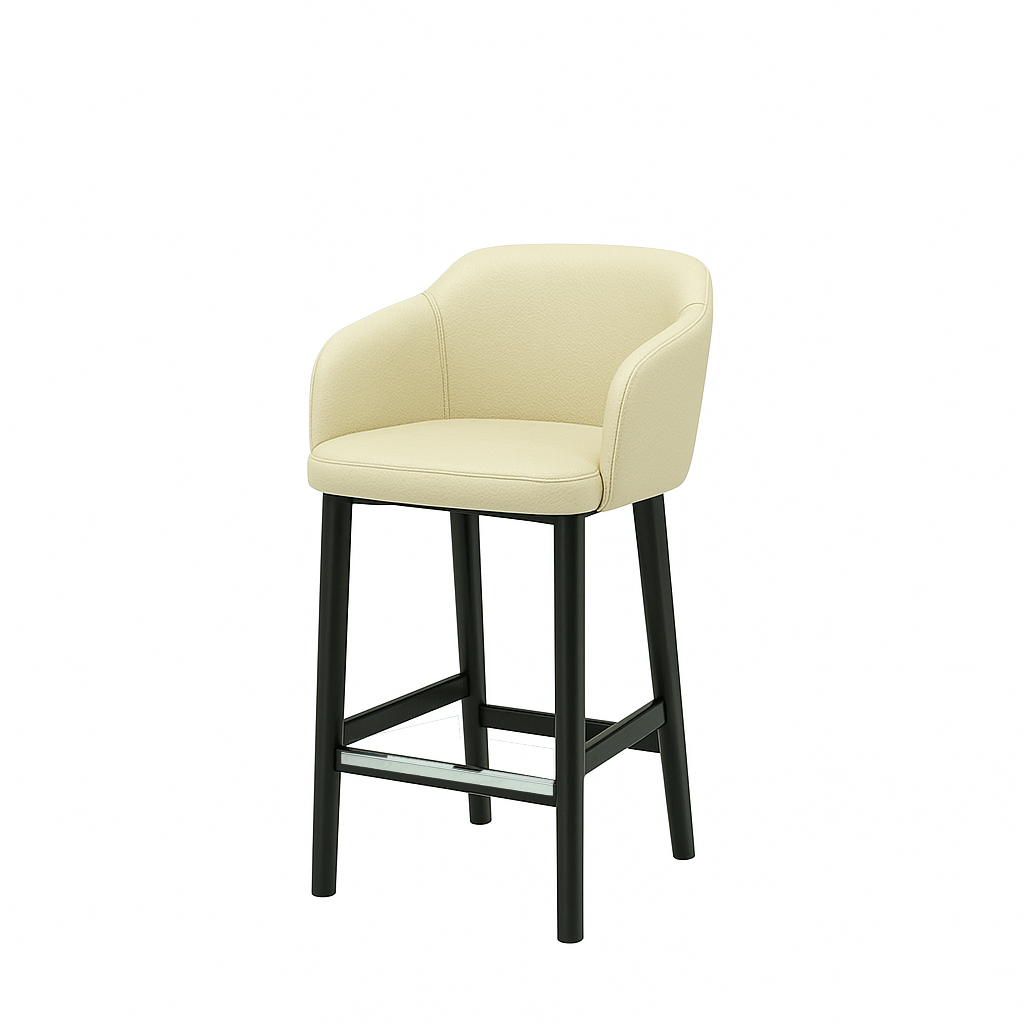 Scaun insula piele VERDE | model CROCO