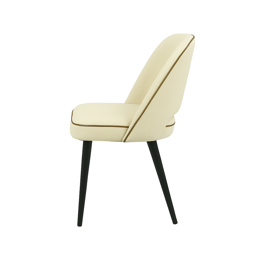 Scaun piele BEJ | model GABE