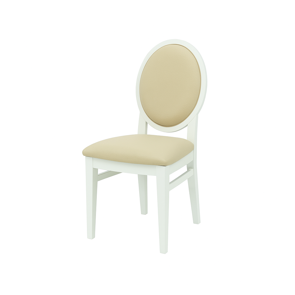 Scaun piele GALBENA | model LIGIA