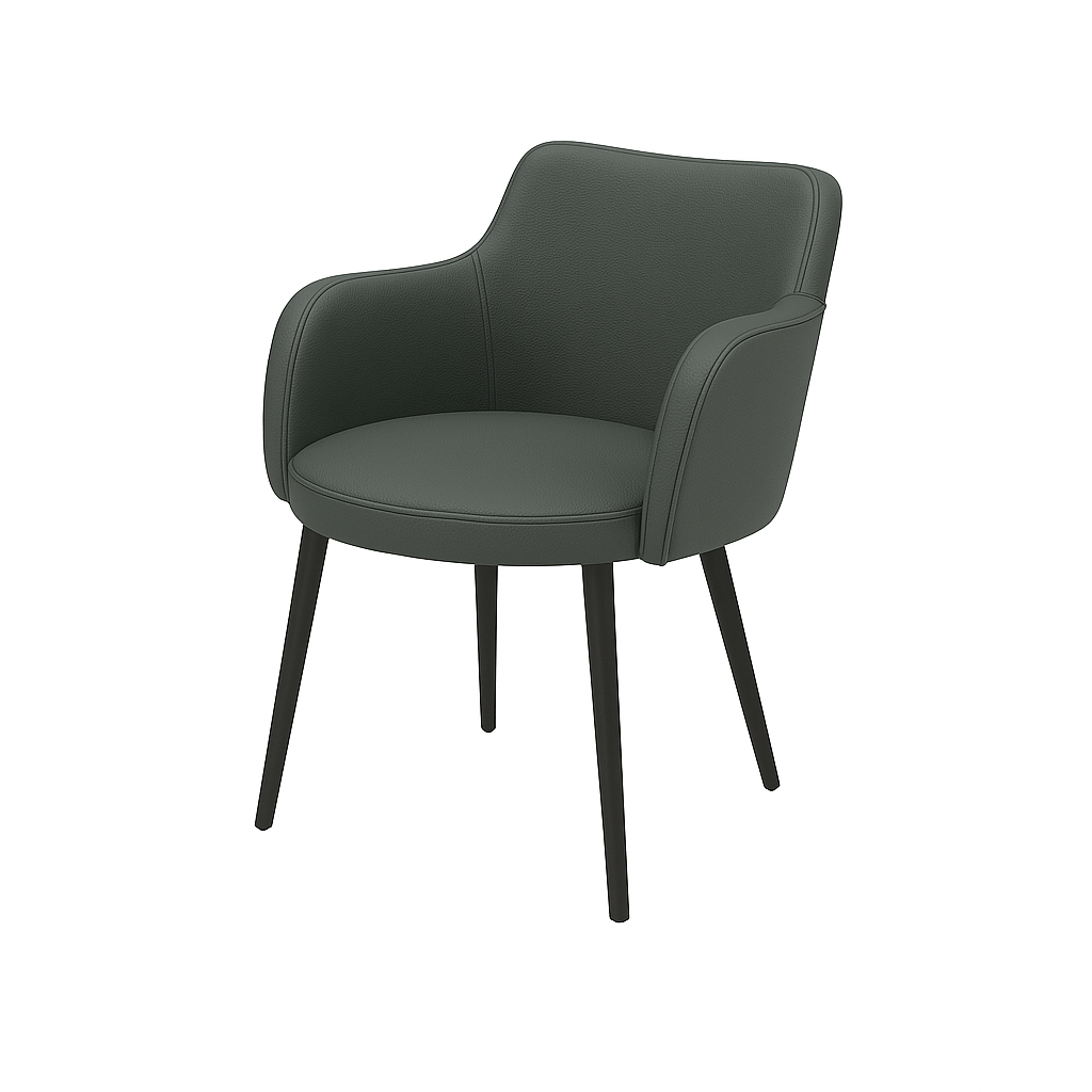 Scaun piele GALBENA | model PERDIX