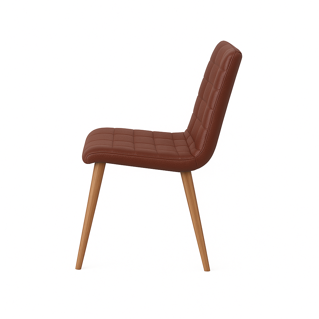 Scaun piele BEJ | model RIGA