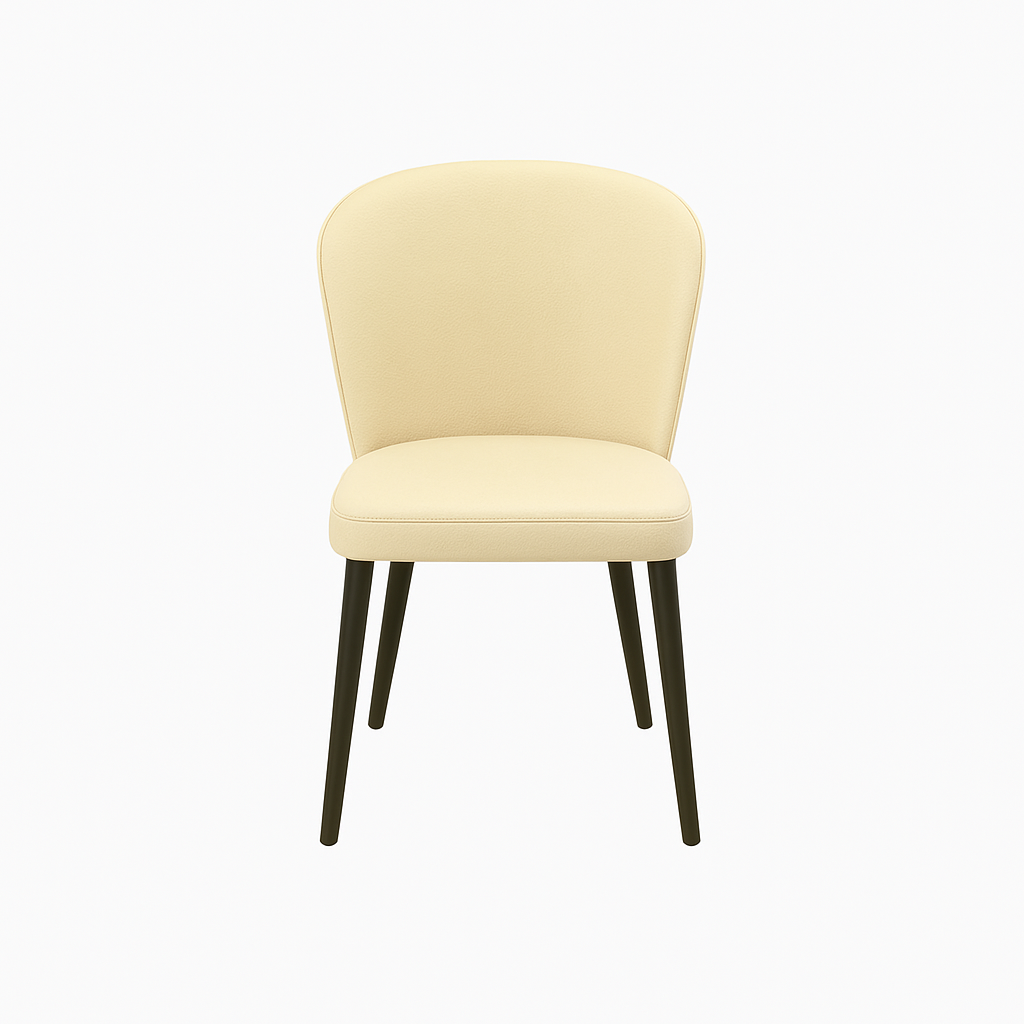 Scaun piele GALBENA | model ARES