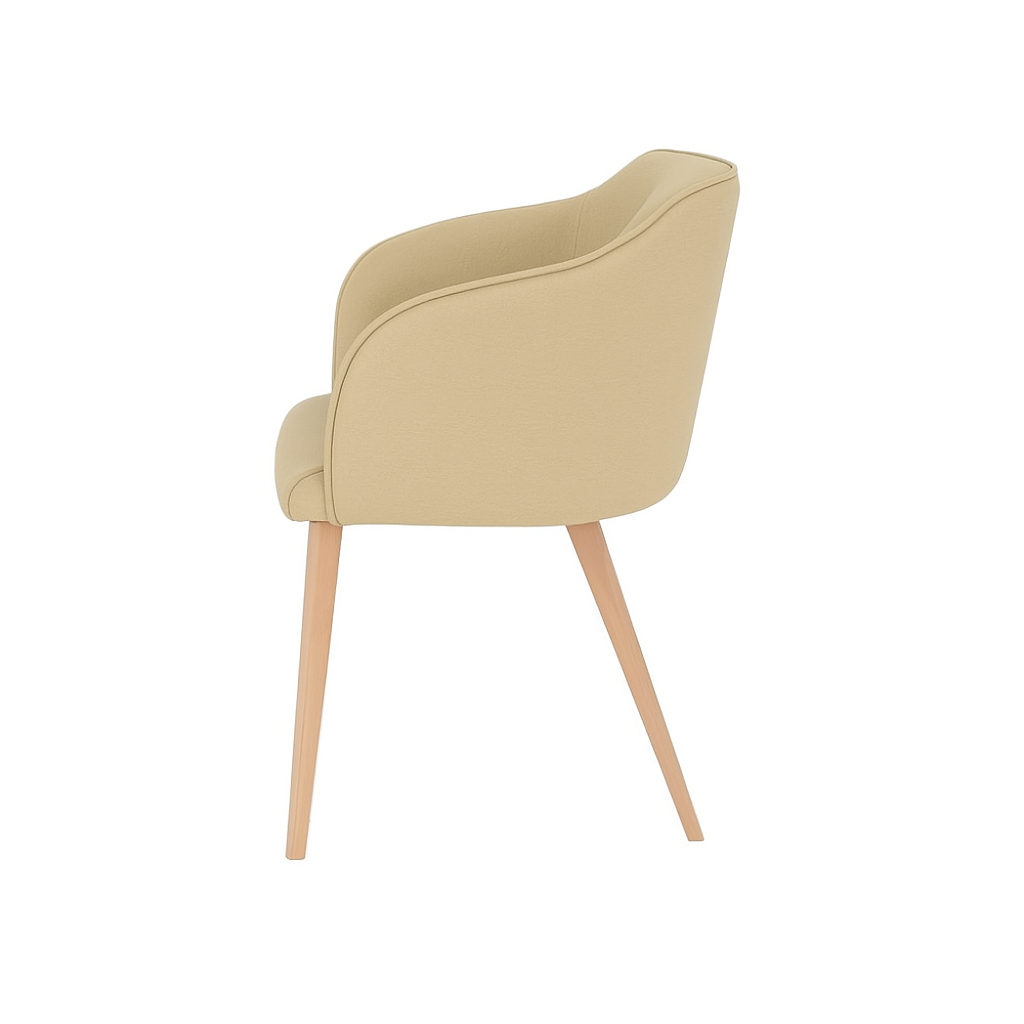 Scaun piele ALBASTRA | model CROCO