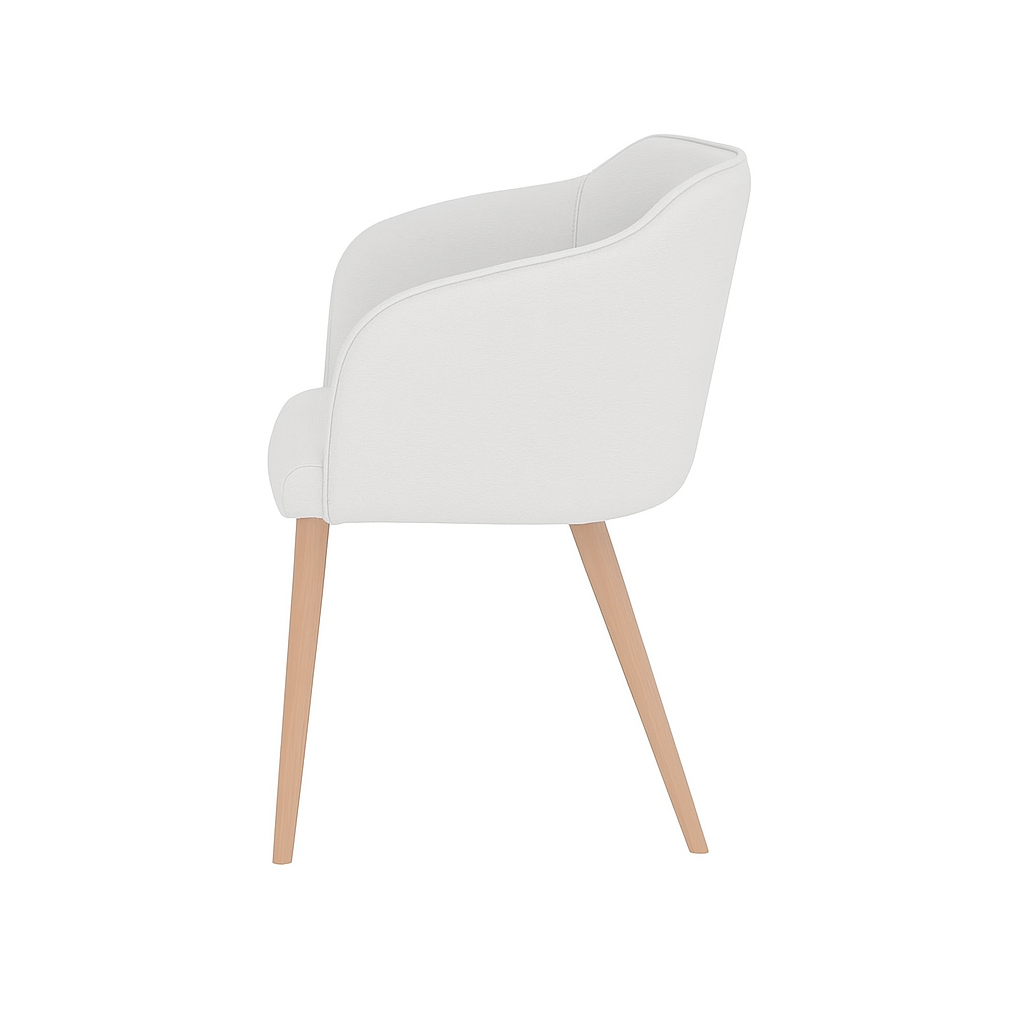 Scaun piele ALBASTRA | model CROCO