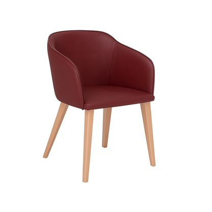 Scaun piele ALBA | model CROCO