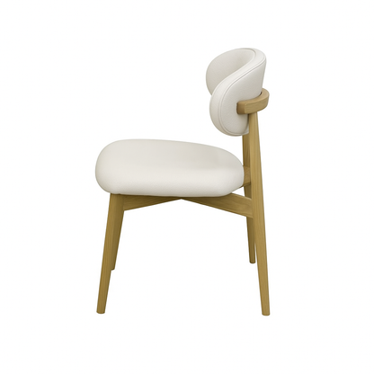 Scaun piele BEJ | model MELISSA