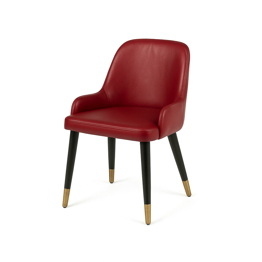 Scaun piele GALBENA | model ROCCO G