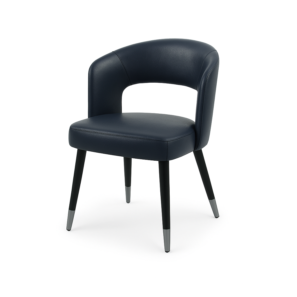 Scaun piele GALBENA | model SANDY