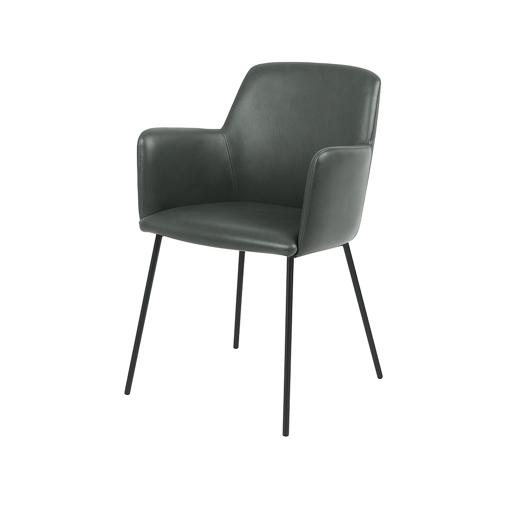 Scaun piele GALBENA | model SIGMA