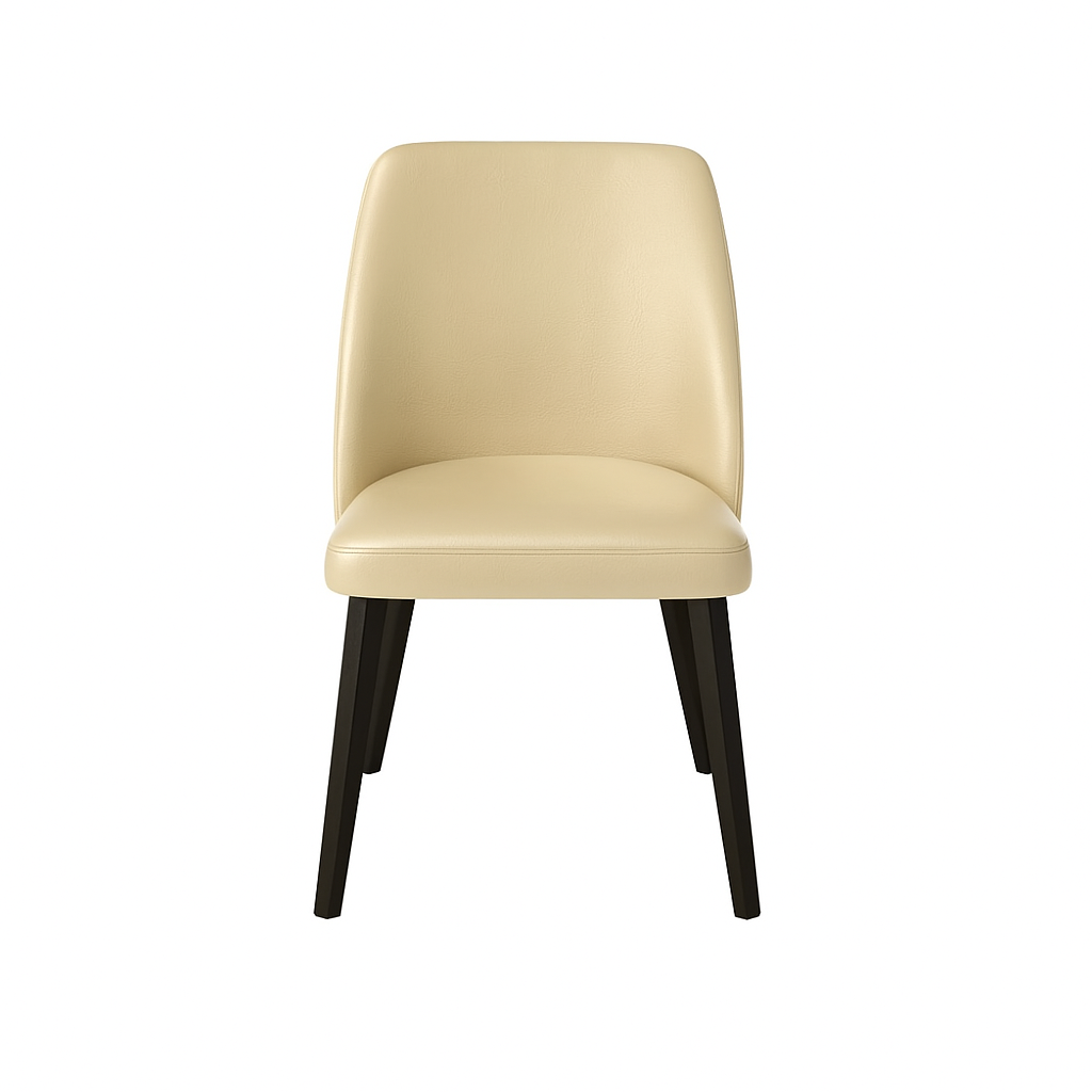 Scaun piele GALBENA | model SOLO