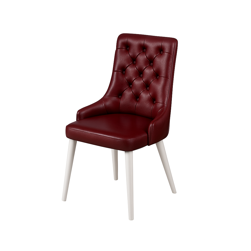 Scaun piele BEJ | model TAO