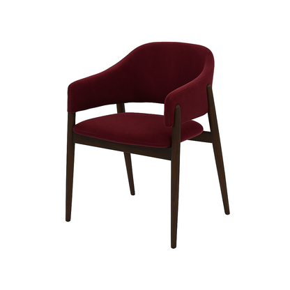 Scaun catifea BORDO | model ALBA