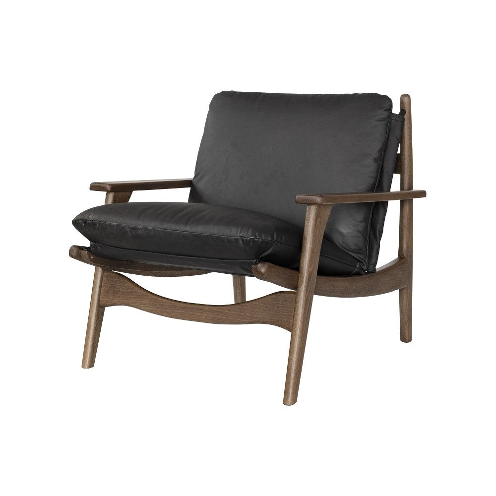 Fotoliu piele cu brate | model ALDO F